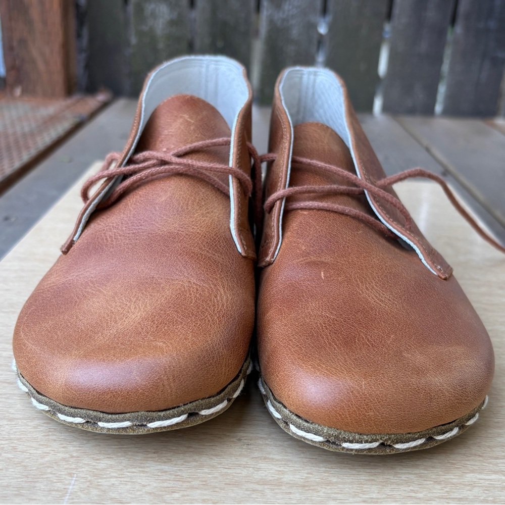 Earthing Harmony Grounding & Earthing Barefoot Chukka Boots Honey Brown 37 EU - Picture 5 of 12